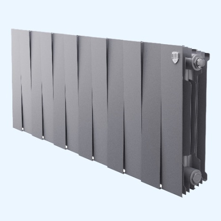 PianoForte 300 /Silver Satin - 12 секций Royal Thermo Радиатор биметаллический